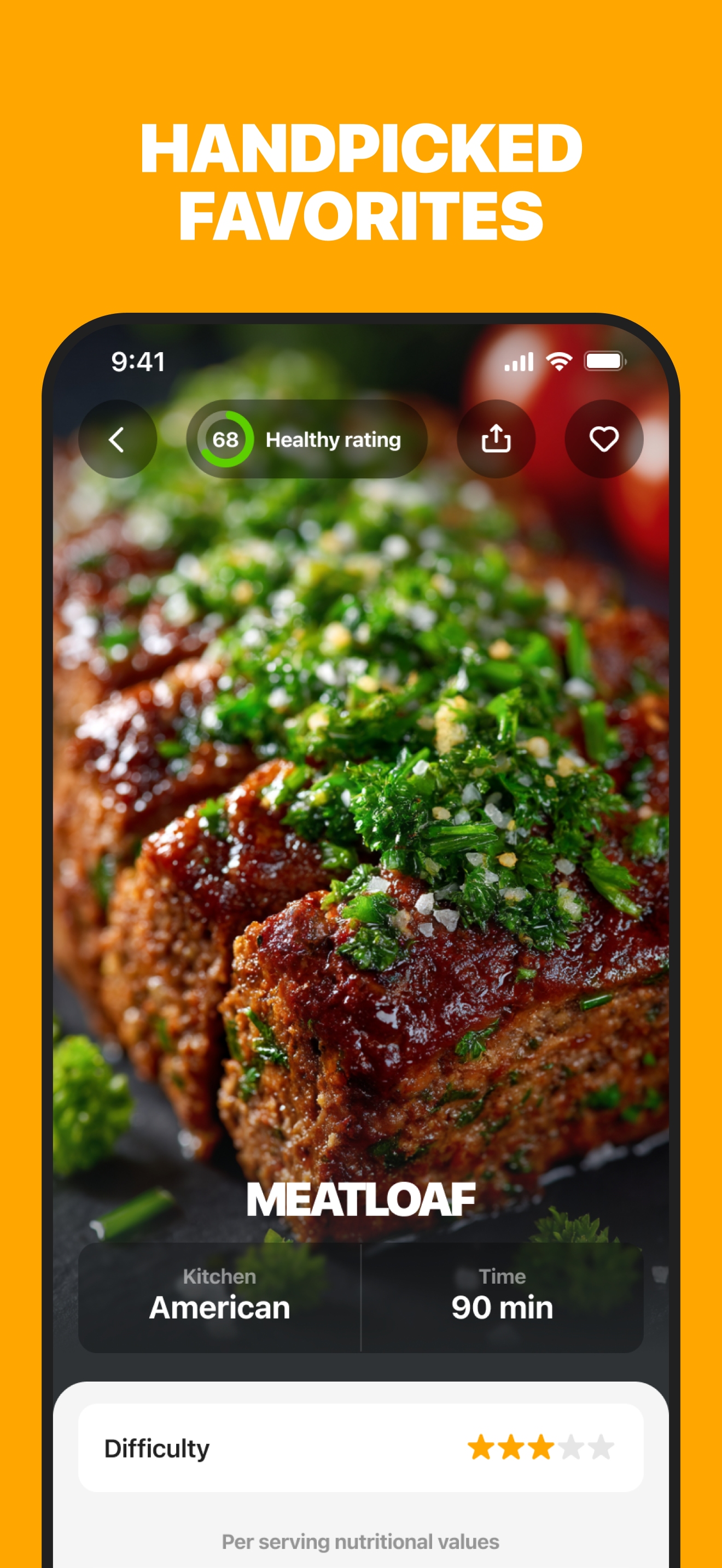 Collect your favorite recipes